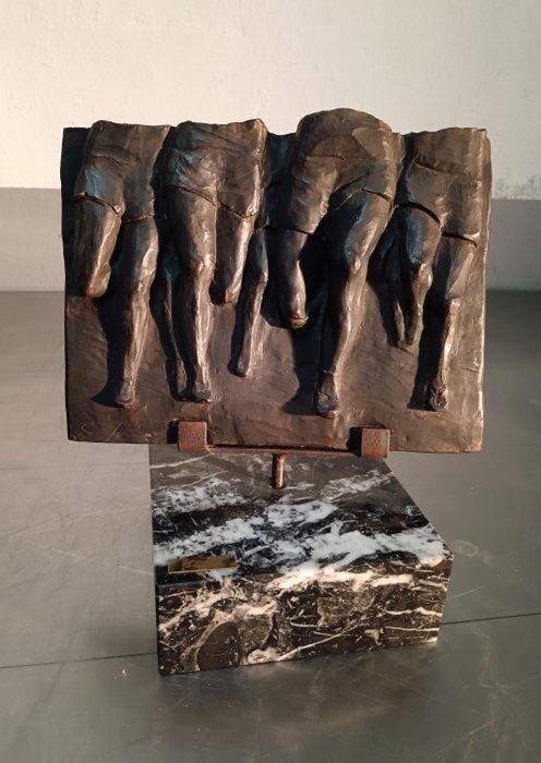 Joan Castejón (1945) - La cursa, Antiek en Kunst, Kunst | Designobjecten