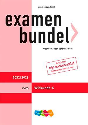 Examenbundel vwo Wiskunde A 20222023 9789006639902, Boeken, Studieboeken en Cursussen, Zo goed als nieuw, Verzenden
