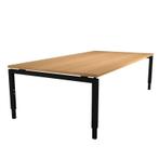 Recht N-poot bureau, 200 x 100 cm, Overige plaatsen, Ophalen of Verzenden, Nieuw in verpakking, Bureau