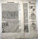 3 Folios. Heinrich Vogtherr; Hans Holbein - 18 woodcuts,