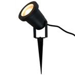 Buitenlamp | Tuinspot / prikspot zwart | IP65 waterdicht, Tuin en Terras, Buitenverlichting, Verzenden, Minder dan 50 watt, Wandlamp