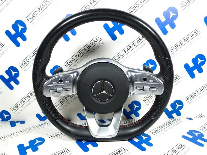 Stuurwiel A-klasse w177 / C-klasse w205 Facelift AMG +airbag, Auto-onderdelen, Besturing, Gebruikt, 3 maanden garantie, Mercedes-Benz