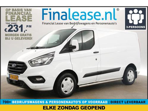 Ford Transit Custom 2.0 TDCI L1H1 Airco Cruise Trekh €231pm, Auto's, Bestelauto's, Lease, Handgeschakeld, Diesel, Ford, Wit, Verzenden