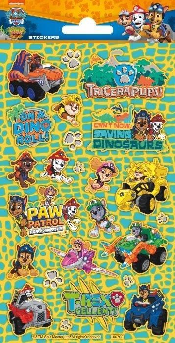 Paw Patrol Dinosaurus Stickers, Hobby en Vrije tijd, Feestartikelen, Nieuw, Verzenden