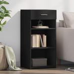vidaXL Dressoir 45x42,5x93 cm bewerkt hout zwart, Huis en Inrichting, Kasten | Dressoirs, Minder dan 50 cm, Verzenden, Nieuw, 25 tot 50 cm