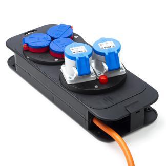 CEE stekkerdoos | Brennenstuhl | 1.5 meter, Doe-het-zelf en Verbouw, Elektra en Kabels, Nieuw, Verzenden