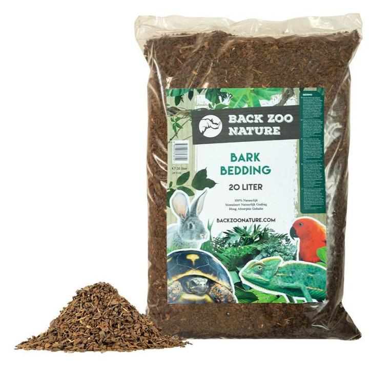 Back Zoo Nature Bark Bedding - Bodembedekking    - Overige, Dieren en Toebehoren, Vogels | Toebehoren, Nieuw, Verzenden