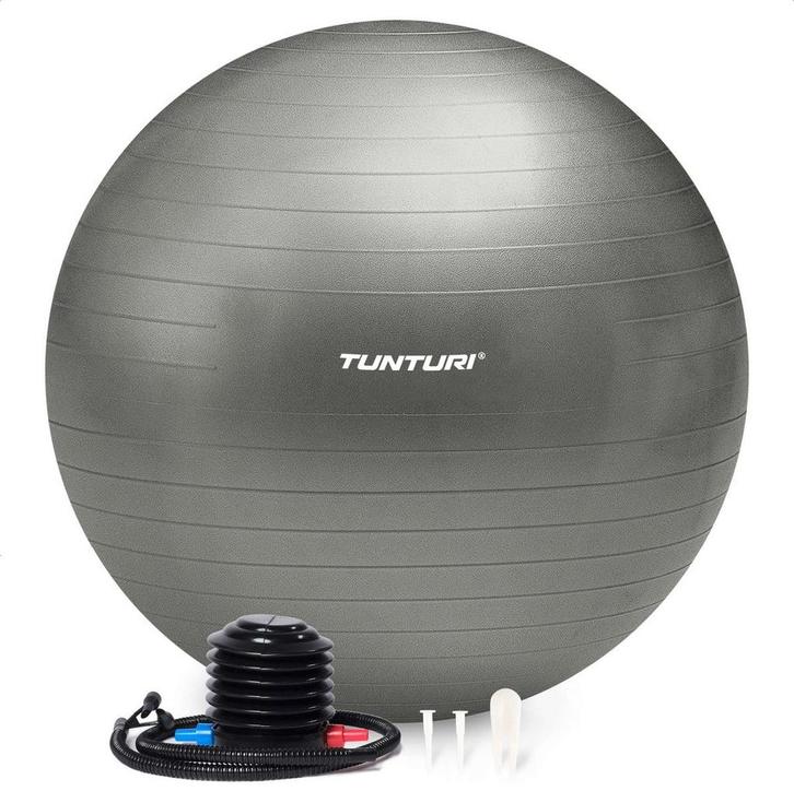 Tunturi Anti Burst Fitness bal met Pomp - Yoga bal 65 cm -, Sport en Fitness, Fitnessmaterialen, Zo goed als nieuw, Ophalen of Verzenden
