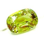 Geel, Groen Saffier - 1.02 ct - Antwerp Laboratory for, Nieuw