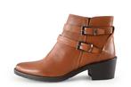 Mano enkellaarzen in maat 38 Cognac | 10% korting, Kleding | Dames, Overige kleuren, Verzenden, Mano, Lage of Enkellaarzen