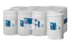 Tork wiping poetspapier 1-lgs wit 120 mtr x 14 cm - 11 rolle, Verzenden