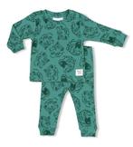 Feetje - Pyjama Tommy Tiger Petrol melange, Kinderen en Baby's, Babykleding | Overige, Nieuw, Ophalen of Verzenden, Jongetje, Feetje