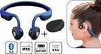 Bone conduction headphone - Sport oortjes - Blauw - Lenco -, Verzenden, Zo goed als nieuw