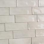 Wandtegels handvorm 6,5x20 cm neutraal glans-0,78m², Verzenden, Nieuw