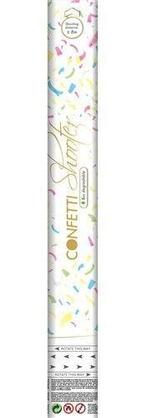 Bio Confetti Kanon Gekleurd 40cm, Verzenden, Nieuw