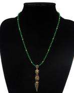Emeraude - Boeddhistische ketting - Phurba - Bescherming