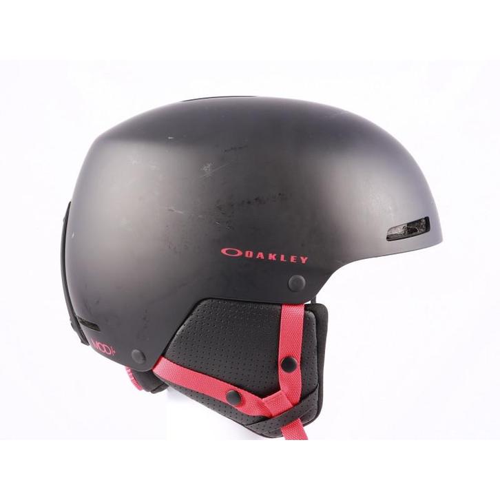61 62 63 skihelm/snowboardhelm OAKLEY MOD1+, Black/red, vers, Sport en Fitness, Skiën en Langlaufen, Skiën, Overige typen, Gebruikt