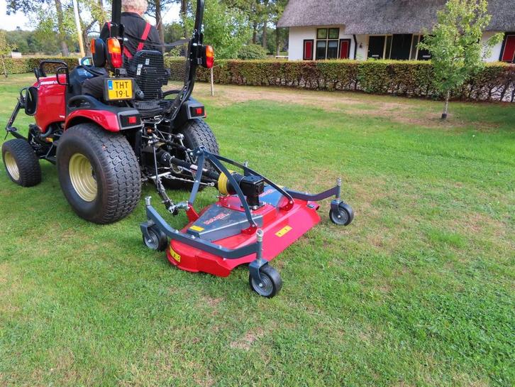 Majar mini cirkelmaaier, 3-mes, 120 cm achteruitworp, Tuin en Terras, Grasmaaiers, Nieuw, Ophalen of Verzenden