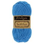 Scheepjes Softfun - 2629 Azure, Hobby en Vrije tijd, Breien en Haken, Ophalen of Verzenden, Nieuw, Breien of Haken, Wol of Garen