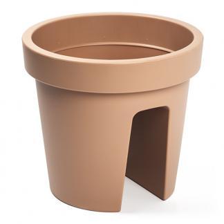 Balkon bloempot | Ecken & Kanten | Ø 28 centimeter, Tuin en Terras, Bloempotten, Nieuw, Verzenden