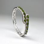 Zonder Minimumprijs - Armband 925 zilver Chrome Diopside, Nieuw