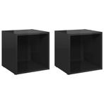 2x TV Kast 37cm Zwart - Tweedekansje - OP = OP! (tv meubel), Huis en Inrichting, Kasten | Televisiemeubels, Minder dan 50 cm, Nieuw