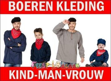 Boerenkleding Boerenkiel Man Vrouw Zakdoek Schort Kiel Boer beschikbaar voor biedingen