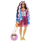 Barbie Extra Pop - Basketbal Jersey (Barbie Poppen, Poppen), Kinderen en Baby's, Speelgoed | Poppen, Nieuw, Ophalen of Verzenden