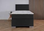 ACTIE! 1-Persoons boxspring Cannes 90 200 Zwart, Huis en Inrichting, Slaapkamer | Boxsprings, 90 cm, Eenpersoons, Verzenden, Zwart