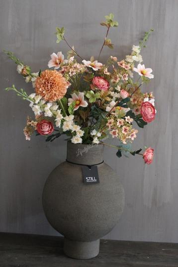 Zijden boeket Sweet dahlia beschikbaar voor biedingen