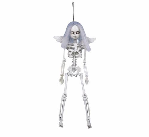 Halloween Hangdecoratie Engel Skelet 40cm, Hobby en Vrije tijd, Feestartikelen, Nieuw, Verzenden