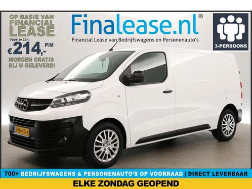 Opel Vivaro 1.5 CDTI L2H1 Airco Cruise PDC 3Pers Kast €214pm, Auto's, Bestelauto's, Lease, Handgeschakeld, Diesel, Opel, Wit, Verzenden