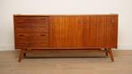 Vintage dressoir | Notenhout | 180 cm, Ophalen of Verzenden, Nieuw