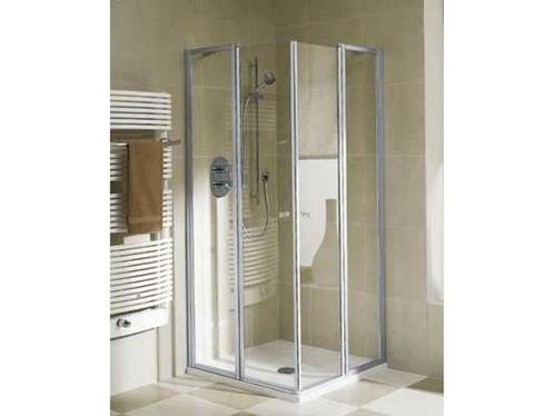 Kermi Ibiza hoekinstap helft 90 cm, re.onder/boven, Huis en Inrichting, Woonaccessoires | Overige, Zo goed als nieuw, Verzenden