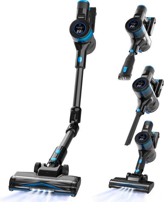 2dekans | Sanovy Turbo Flex X28 Steelstofzuiger Draadloos -, Witgoed en Apparatuur, Stofzuigers, Zo goed als nieuw, Ophalen of Verzenden