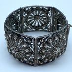 Zilver - Armband - Filigraan opengewerkte manchet