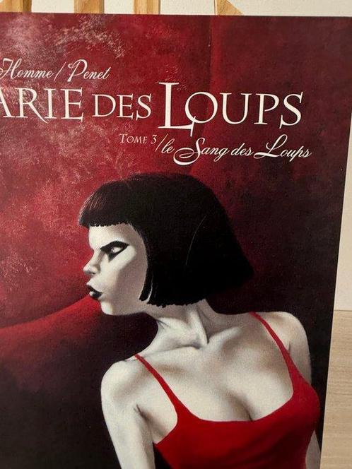 Marie des Loups T3 - Le Sang des Loups + ex-libris - C - 1, Boeken, Stripboeken