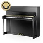 Schimmel Classic C121 EM TwinTone SM messing silent piano, Nieuw