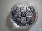 Gibraltar 1 crown 2016 (PROOF - zilver) 90th Birthday of..., Verzenden, Losse munt, Goud