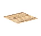 Mangohouten Tafelblad 60x60 - Retourdeal - DIY Project?, Huis en Inrichting, 50 tot 100 cm, Rustiek, Vierkant, Nieuw