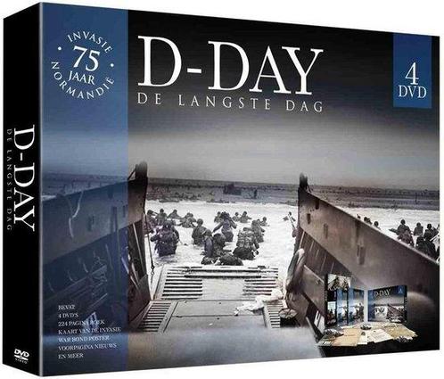 D-DAY 75 jaar Invasie Normandië (boek en 4 DVDs) - DVD, Cd's en Dvd's, Dvd's | Documentaire en Educatief, Verzenden