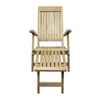 Volendammer deckchair teak, Tuin en Terras, Ophalen of Verzenden, Nieuw, Teakhout