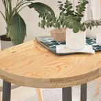 vidaXL Tafelblad 100x50x4 cm ovaal massief eikenhout, Huis en Inrichting, Tafels | Eettafels, Verzenden, Nieuw