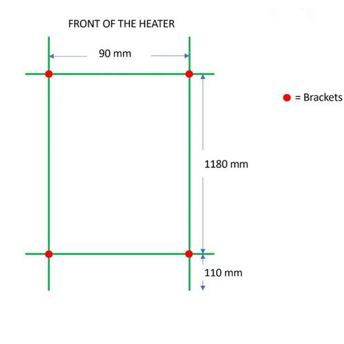 Designradiator TVS PLUS 2 Goud 140 x 13.5 cm, Doe-het-zelf en Verbouw, Sanitair, Ophalen of Verzenden