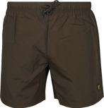 Lyle & Scott Zwembroek Plain Olijfgroen maat XL Heren, Verzenden, Nieuw, Maat 56/58 (XL), Lyle and Scott