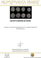 Romeinse Rijk. Claudius (41-54 n.Chr.). Quadrans (Lote 4