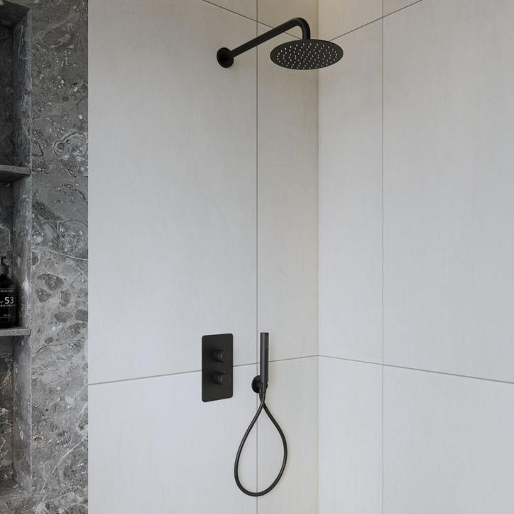 Inbouw Regendouche Set | BWS Colorato | met Handdouche |, Doe-het-zelf en Verbouw, Sanitair, Kraan, Nieuw, Chroom, Ophalen of Verzenden