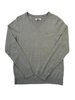 Vintage Tommy Hilfiger Grey Knit Sweater maat XL, Kleding | Heren, Ophalen of Verzenden, Tommy Hilfiger, Zo goed als nieuw