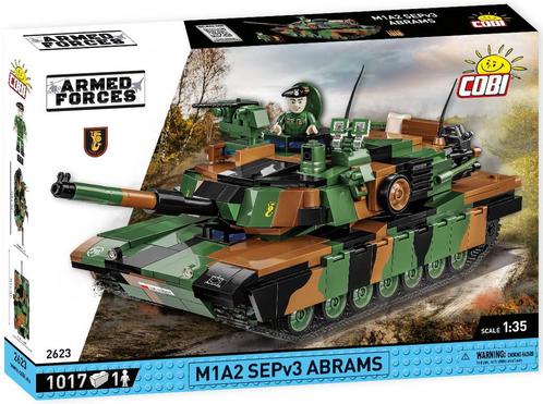 COBI  2623 M1A2 Abrams  SEPV3 (Leger bouwsets), Kinderen en Baby's, Speelgoed | Bouwstenen, Nieuw, Verzenden