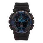 Casio G-Shock GA-100-1A2ER - Horloge - Kunststof - Zwart -, Verzenden, Nieuw